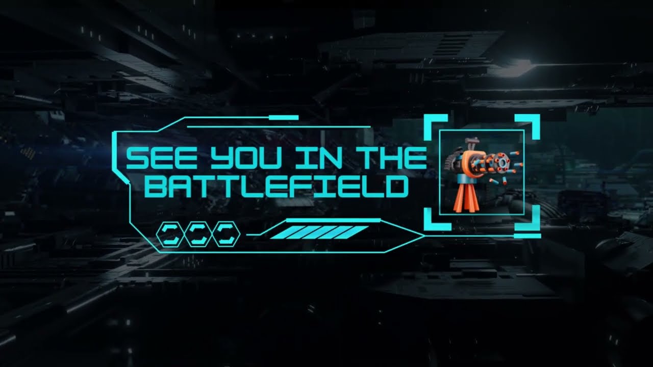 4 KNIGHT MOBILE NERF BATTLES INVITATION