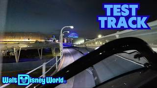 Test Track Night POV (4K) — Full High‑Speed Ride at EPCOT