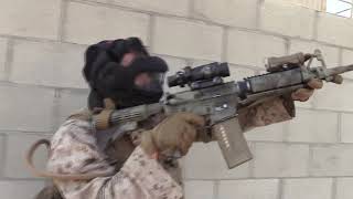 7th Marines Super Squad conduct live fire ranges at Marine Corps Air Ground Combat Center