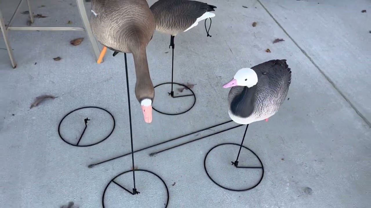 Full Body Base & 36" Stake Release by Flathead Decoy Co