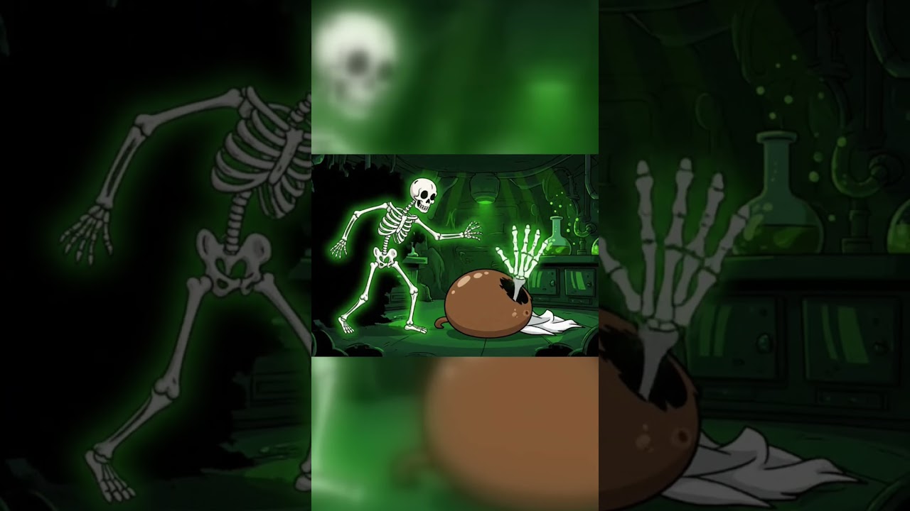 Skeleton Key Cartoon Teaser! 💀 Mad Scientist Chaos | Funny Animation Shorts