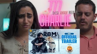 777 CHARLIE Trailer REACTION by Arabs | Rakshit Shetty | Kiranraj K | Nobin Paul | Paramvah Studios