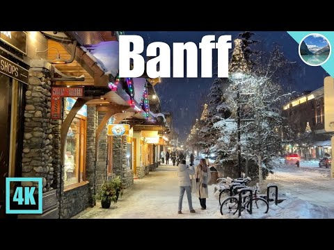 Christmas Vibes In Snowy Banff Winter 2025 