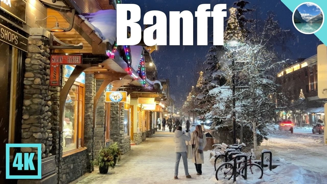 🎄🎁 Christmas Vibes in Snowy Banff ❄️ (Winter 2025)