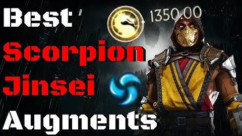 The best Jinsei augments for scorpion 1350damage! This works really good with my Scorpion Build!