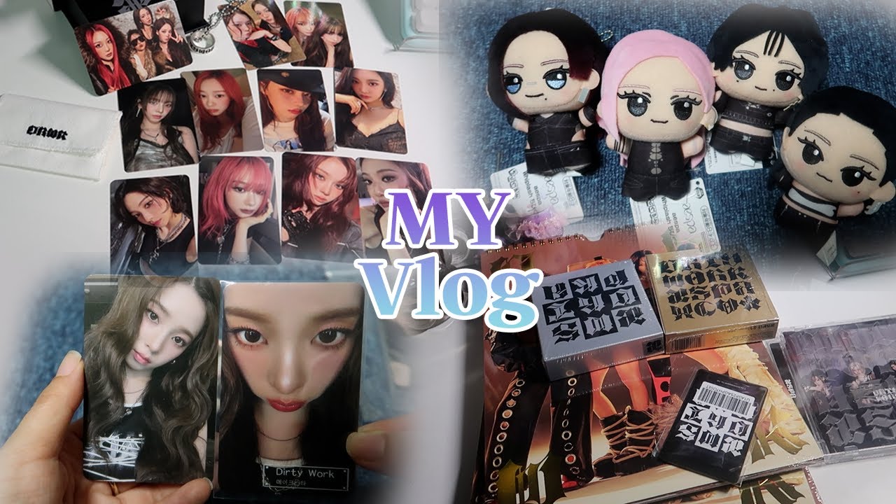 [마이로그] Work만 하다가 Dirty Work 컴백을 맞은 마이의 마이로그🏃‍♀️🔥｜크루링˙미공포˙에스파˙위플래시쿠로누이˙앨범깡