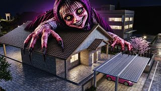 GIANT MASHA HANTU Appears infront of  Girl Home 🏠 🏡😱😱| Sakura School Simulator