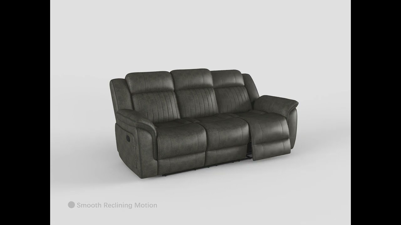 Centeroak Double Reclining Sofa from Homelegance