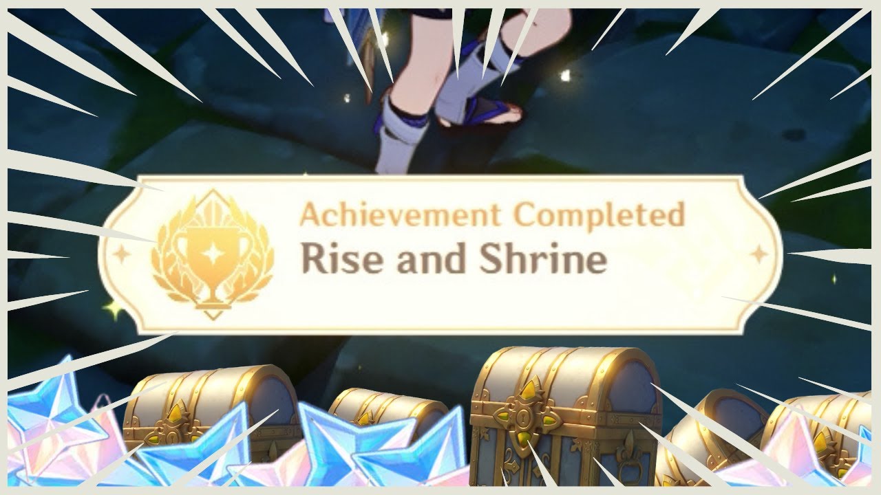 Rise and Shrine Hidden Achievement Genshin Impact Inazuma 2.0 YouTube