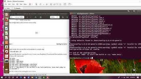 Hướng dẫn build kernel viết chương trình xuất họ và tên sinh viên.