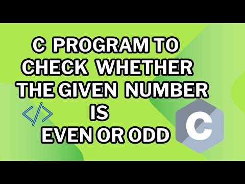 even or odd number in c ||  c programming ||  Joycoder || coding || trending