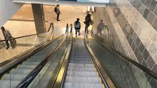 KONE Double-File Escalators at Westfield Wheaton, Wheaton, MD
