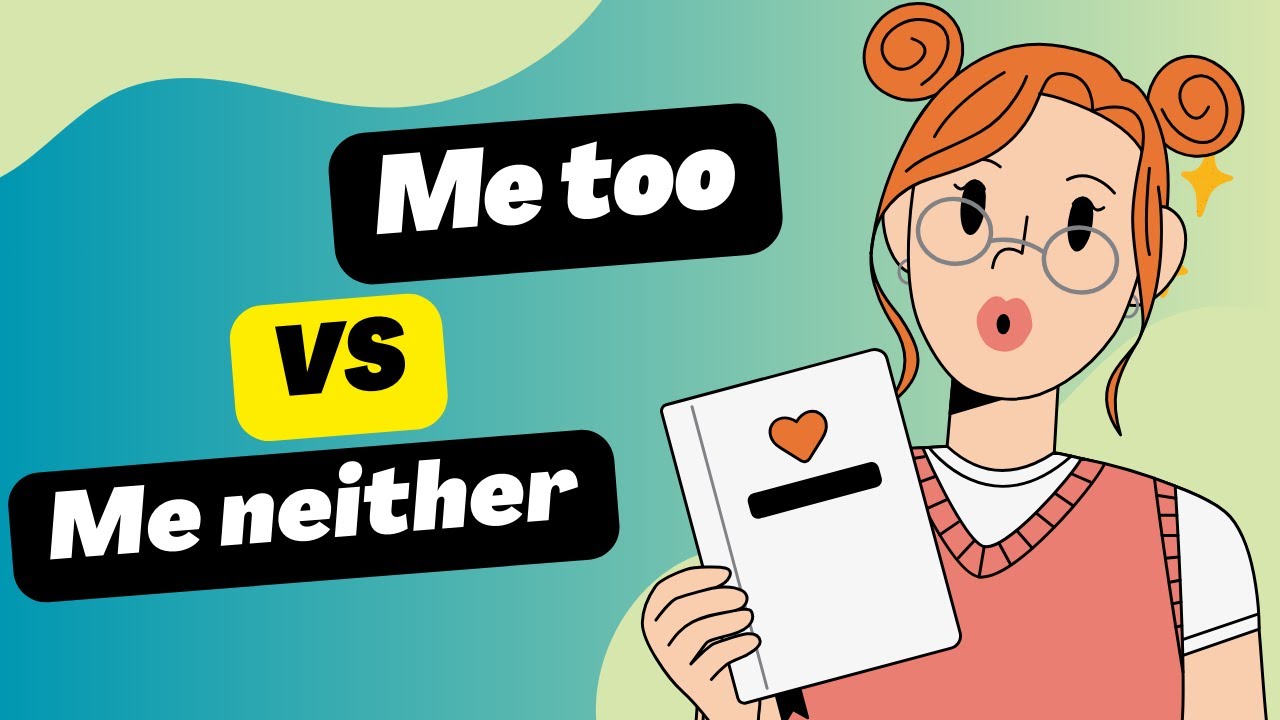 Confusing “me too” and “me either”