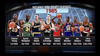 The 1985 NBA Lottery Draft