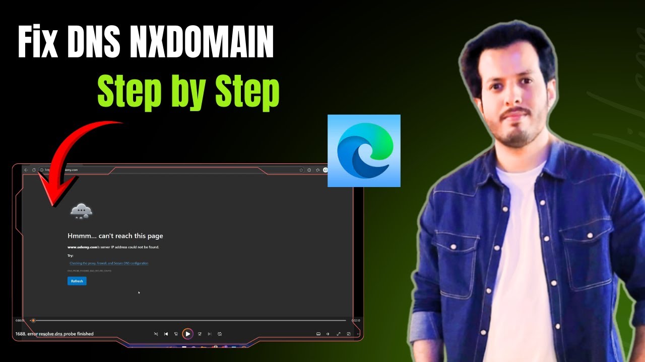 How To Fix DNS_PROBE_FINISHED_NXDOMAIN Error | Step by Step Guide