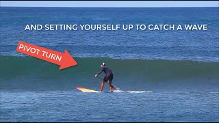 How To Stand Up Paddle Pivot Turn - Skill for SUP Surfing, SUP Racing and SUP Foiling