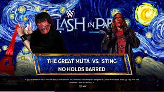 WWE 2K26 The Great Muta vs Sting
