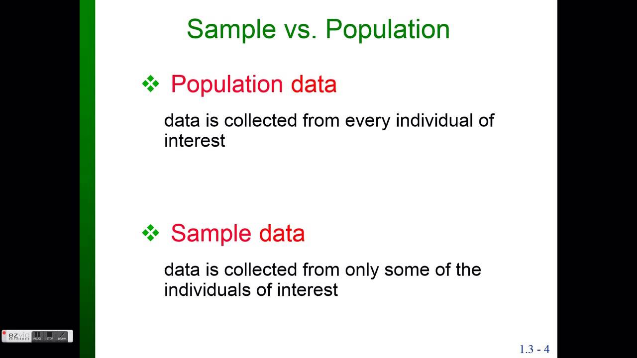 Stats Chapter 1 - YouTube
