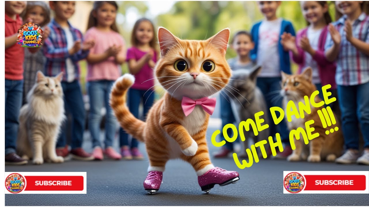 Come Dance with The Dancing Cat! | Fun Nursery Rhyme & Kids Dance Song ...