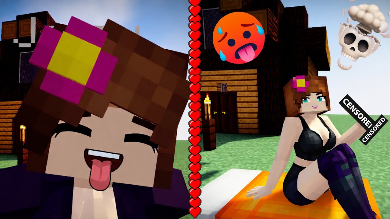 What Happens If You Give Jenny-Tyan an Diamond in Minecraft Skyblock???