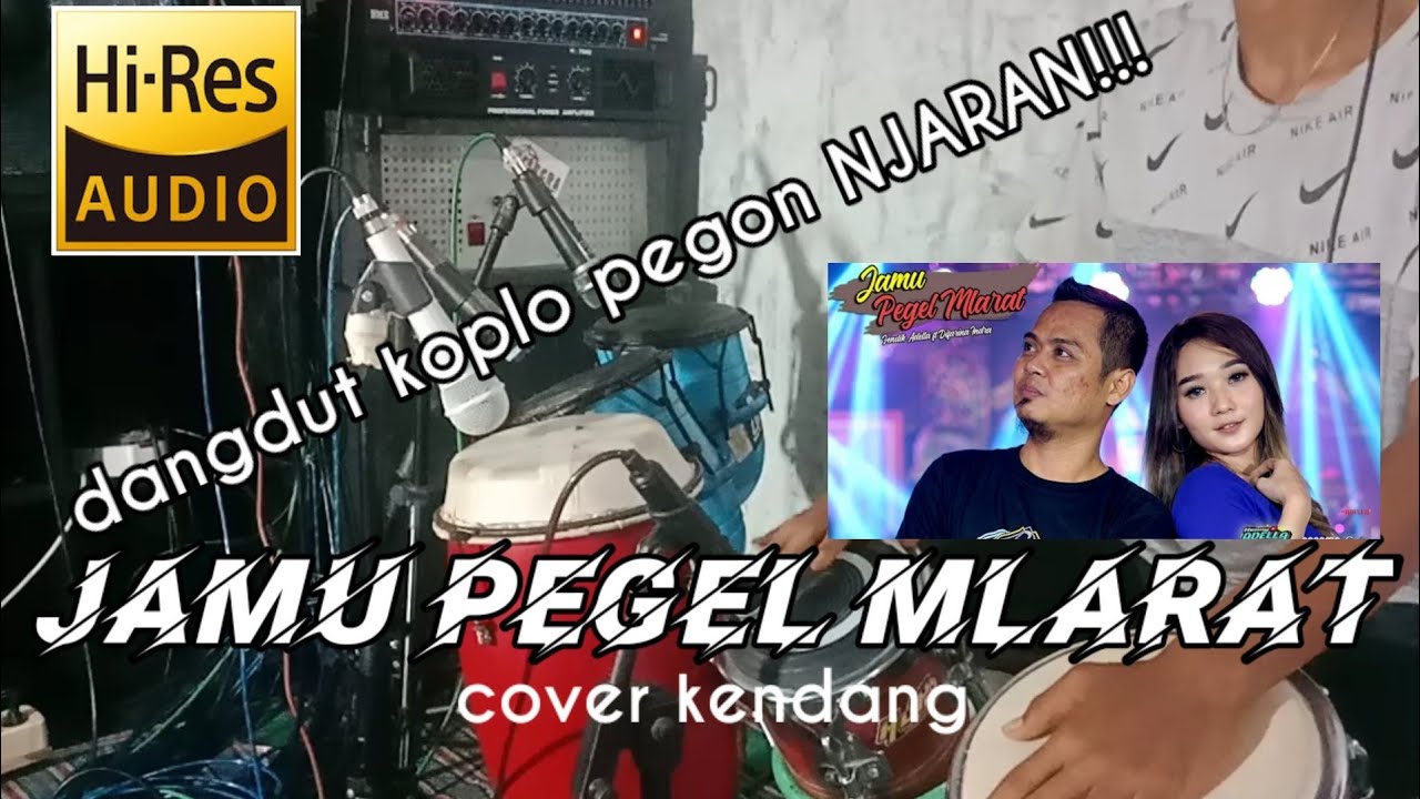 JAMU PEGEL MLARAT // cover kendang YouTube