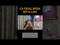 Part 2 SPOM Set- A strategy #cafinal #shubhamsinghal #icai
