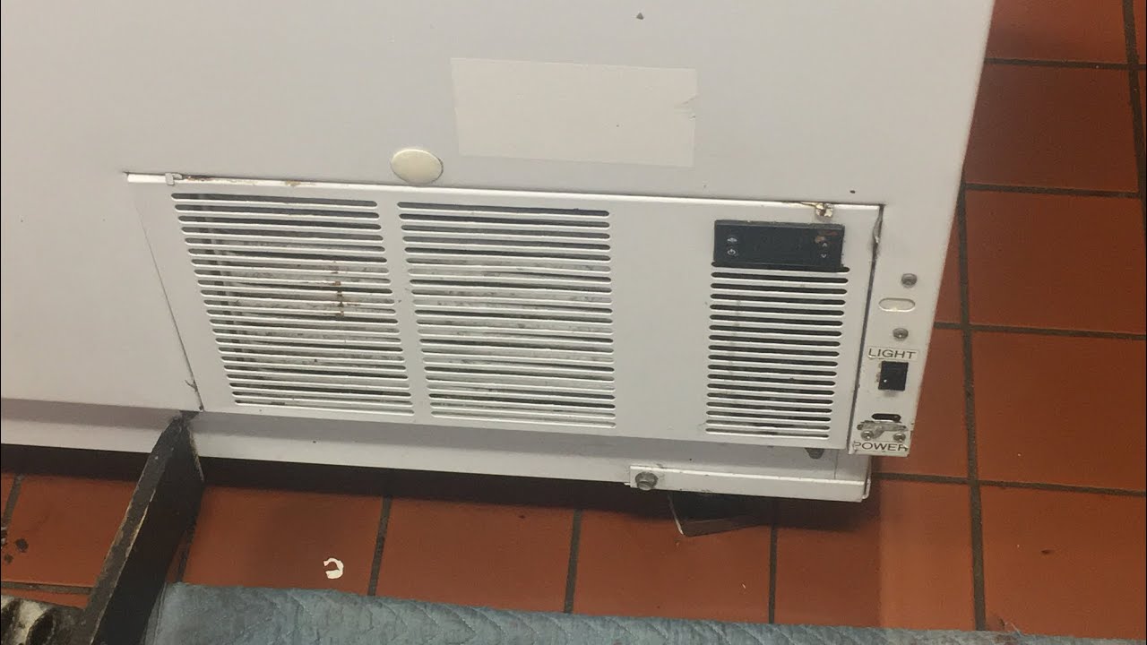 ice cream dipping cabinet not cooling.