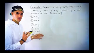 QMS 110 (Ryerson University) - Given X and Y Relationship, Classify Numbers