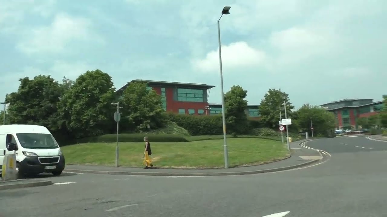 Driving On Newtown Road & Charles Hastings Way, Worcester, Worcestershire, England 12th June 2023