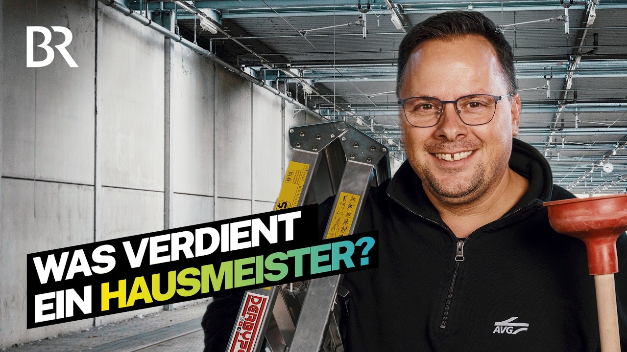 Er sorgt für Ordnung: Job & Gehalt als Hausmeister | Lohnt sich das? | BR