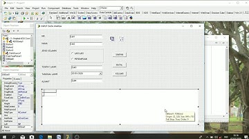 Belajar membuat program Data Warga mengunakan Aplikasi Delphi 7