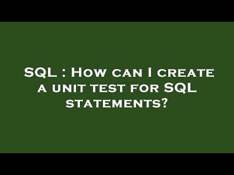 SQL : How