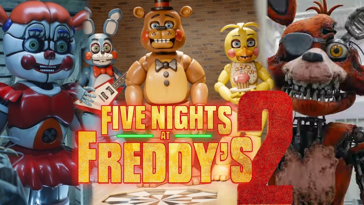 ALL FNAF 2 MOVIE BTS BONUS FEATURES