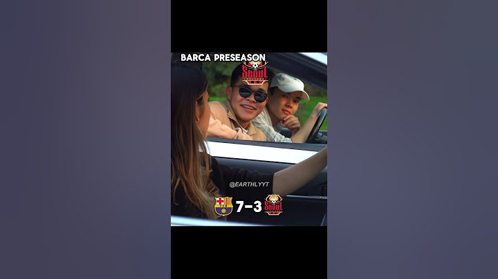 Barcelona preseason games are 🔥 #barca