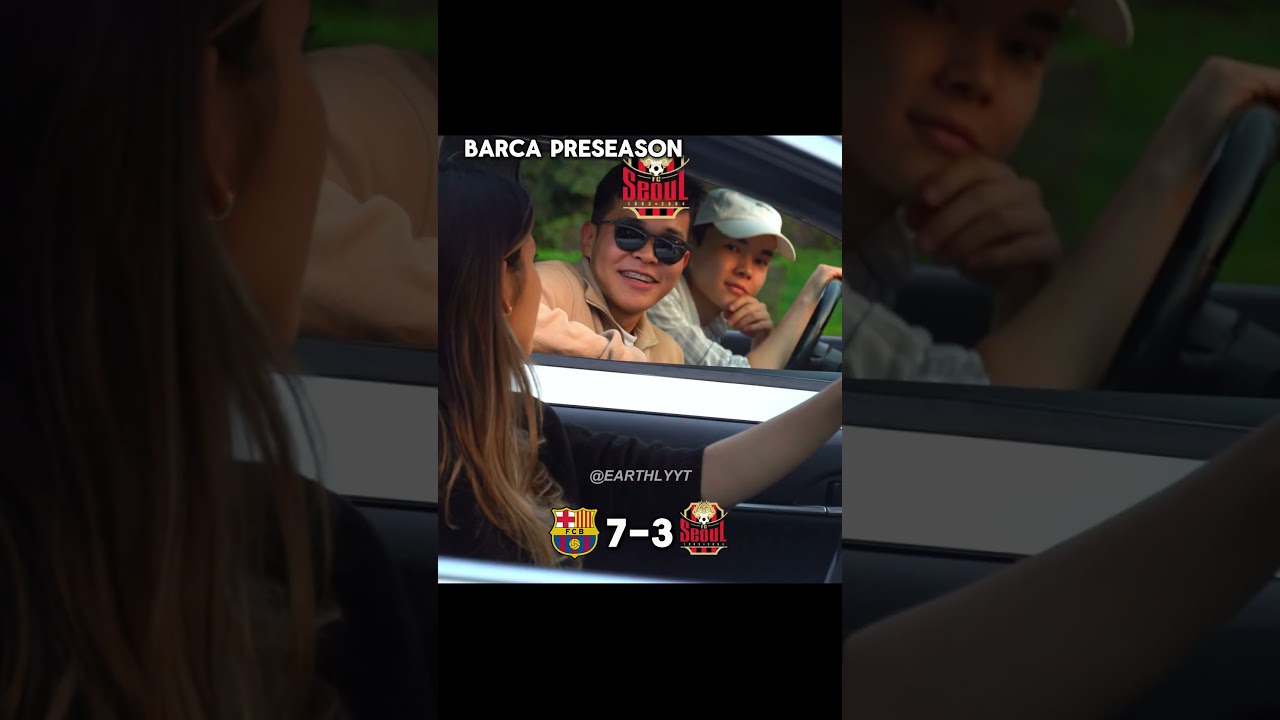 Barcelona preseason games are 🔥 