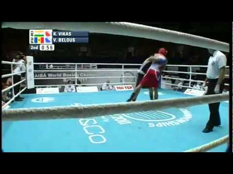 Welter (69kg) QF - Vikas Krishan (IND) VS Belous V...