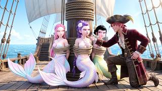 Kpop Music Demon Hunters Songs: STAY HERE (MV) | PIRATE ABBY KIDNAPPED THE HUNTRIX MERMAID 🧜‍♀️🏴‍☠️