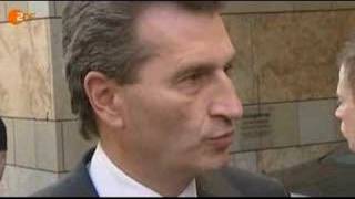 Toll! Distanzierter Oettinger