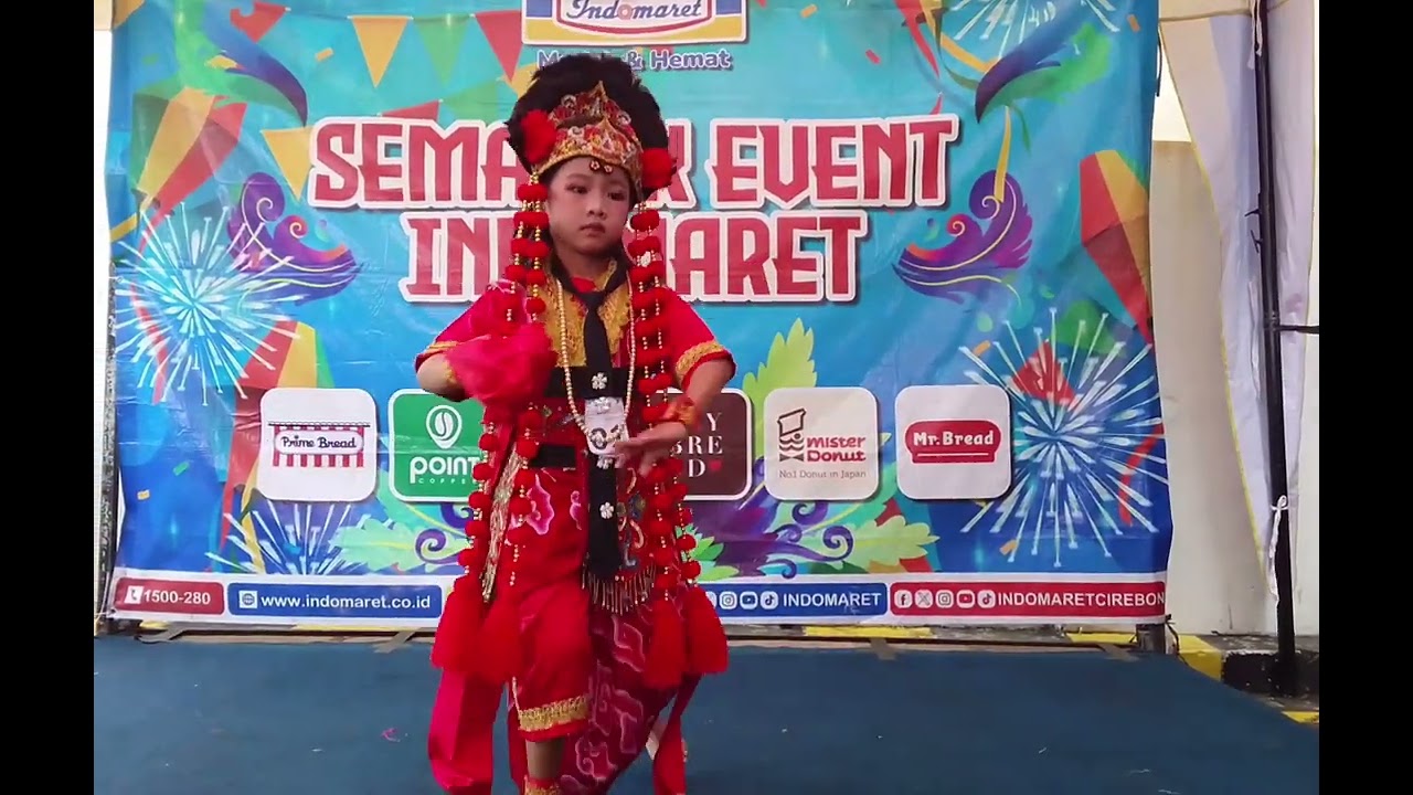 Lomba Tari Topeng Kelana tingkat TK