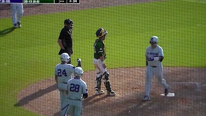 Kansas State's Chris Ceballos hits home run vs. Ba...