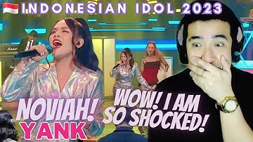 [REACTION]  🇮🇩 Novia - Yank (Wali) | Spektakuler Show 8 | INDONESIAN IDOL 2023