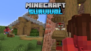 I Built A Villager Trading Hall In Minecraft Survival