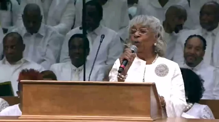 Reverend Clay Evans Funeral: Vernon Oliver Price s...