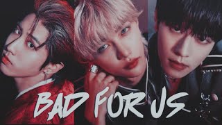 fmv edit: han x felix x seungmin — ❝bad for us❞