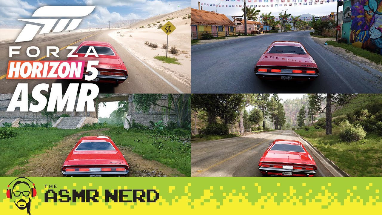 Forza Horizon 5 ASMR Driving ALL The Way Around The Map! [soft spoken, 4K ultra graphics]