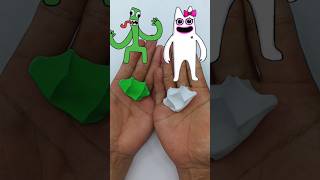 Mixing Green and White Clay: Creating Jumbo Josh! 🟢⬜➡️👹 #satisfying #gartenofbanban #colormixing