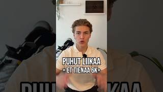 Suurin osa myyjistä puhuu liikaa. #myynti #raha #ständimyynti