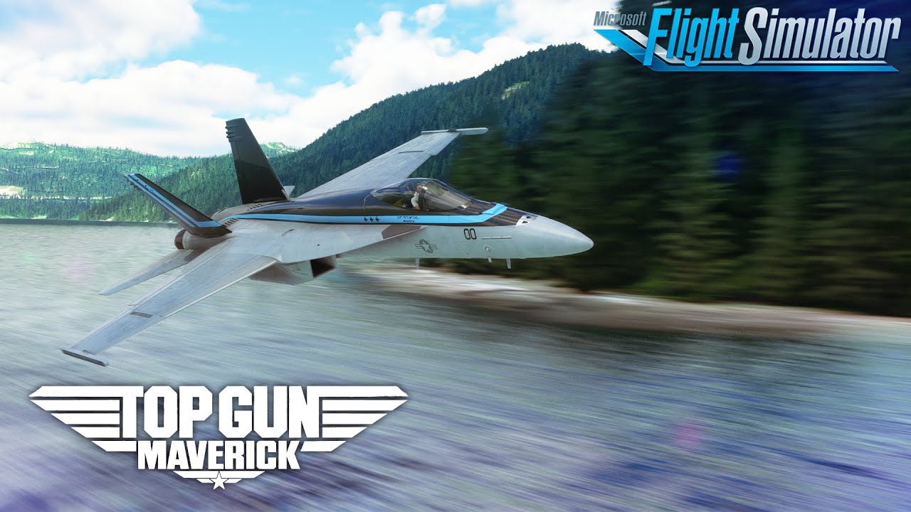 Обновление Top Gun Maverick в Microsoft Flights Simulator YouTube