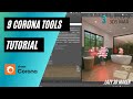 9 Useful Chaos Corona Tools You Should Use in 3dsMax. #3dsmax #3dmodeling #3d #3dmodelingtutorial