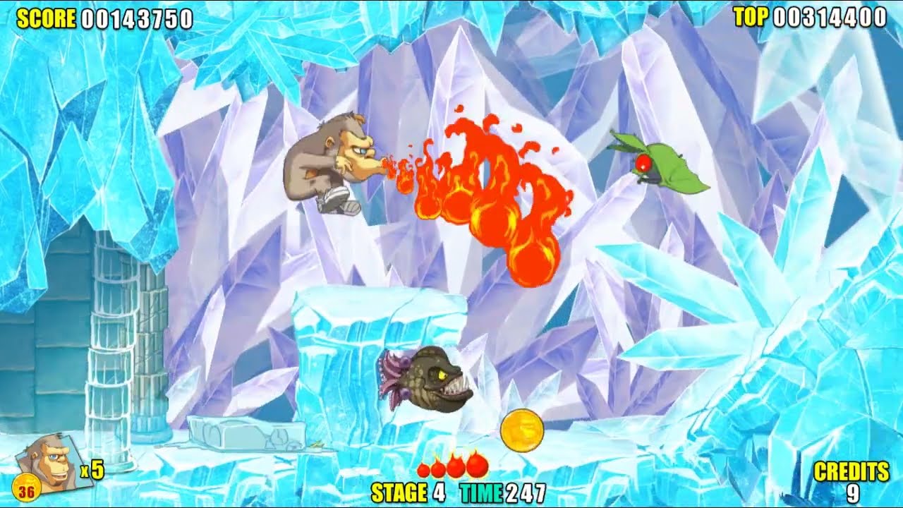 Toki Remake - Longplay 1CC